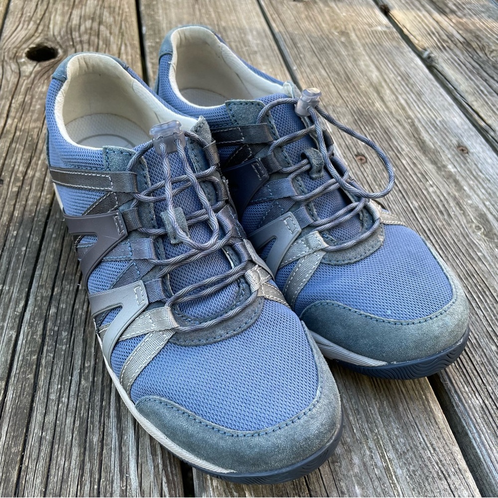 Dansko Blue and Gray Women's Sneakers